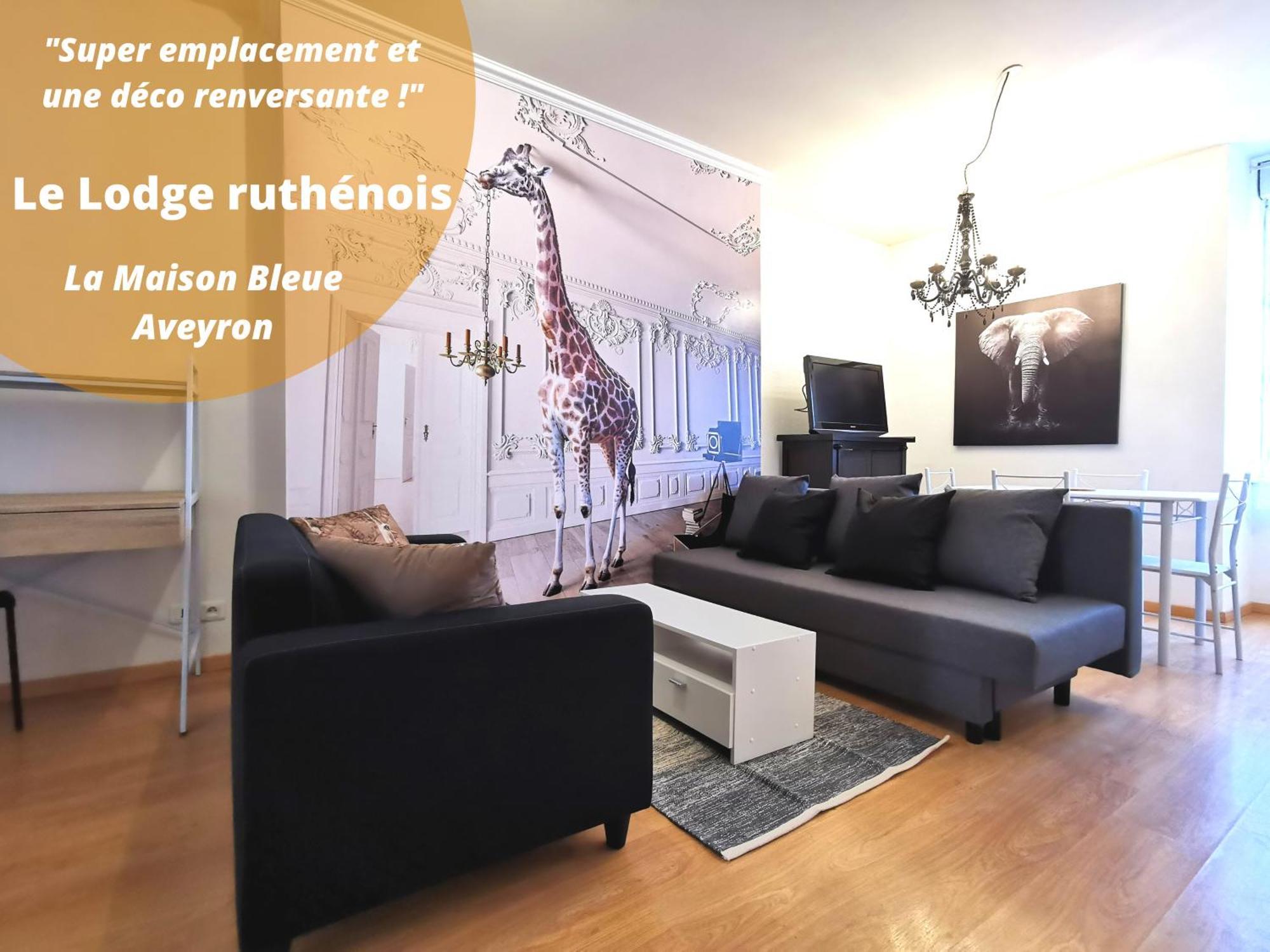 La Maison Bleue, Suite Rodez Bagian luar foto